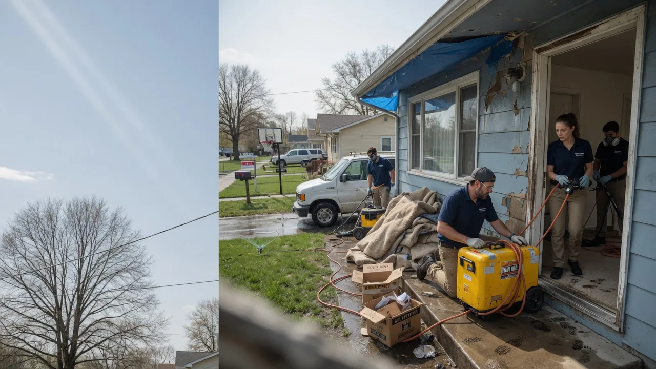 Basement Flood Cleanup in Malvern, AR near me